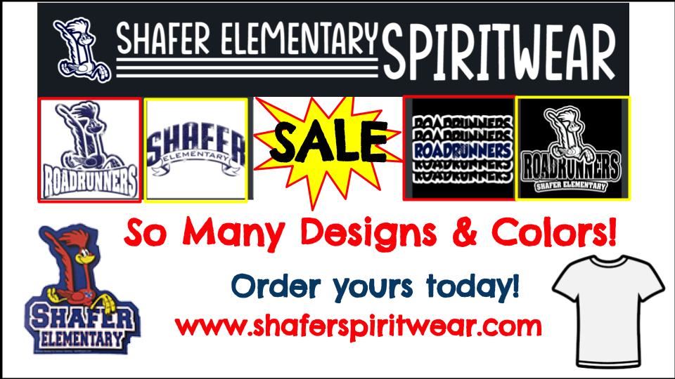 Spirit Wear Sale